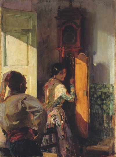 Caricando la molla da Joaquín Sorolla